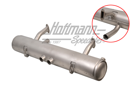 Exhaust, 356 B+C, 912 (stainless steel)                                                             