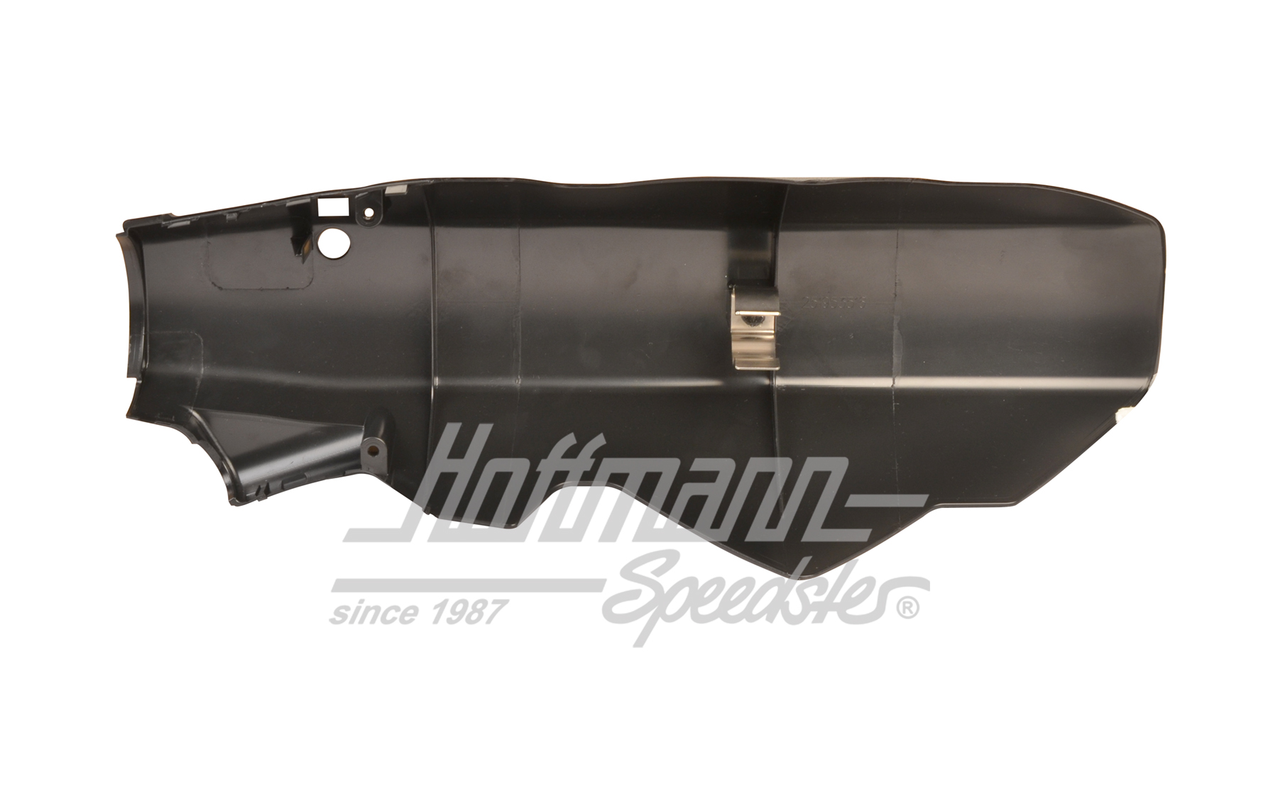 Covering, steering lock,
 lower, black                                                             