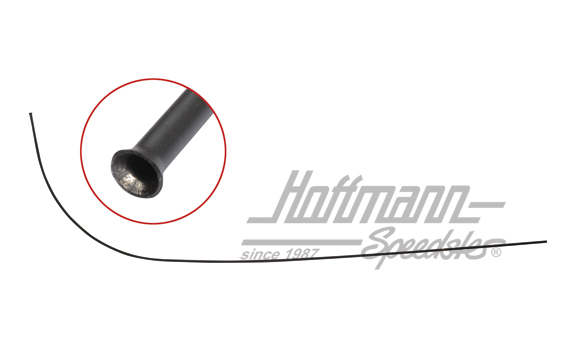 Tube, hood release cable, front, 1750mm                                                             