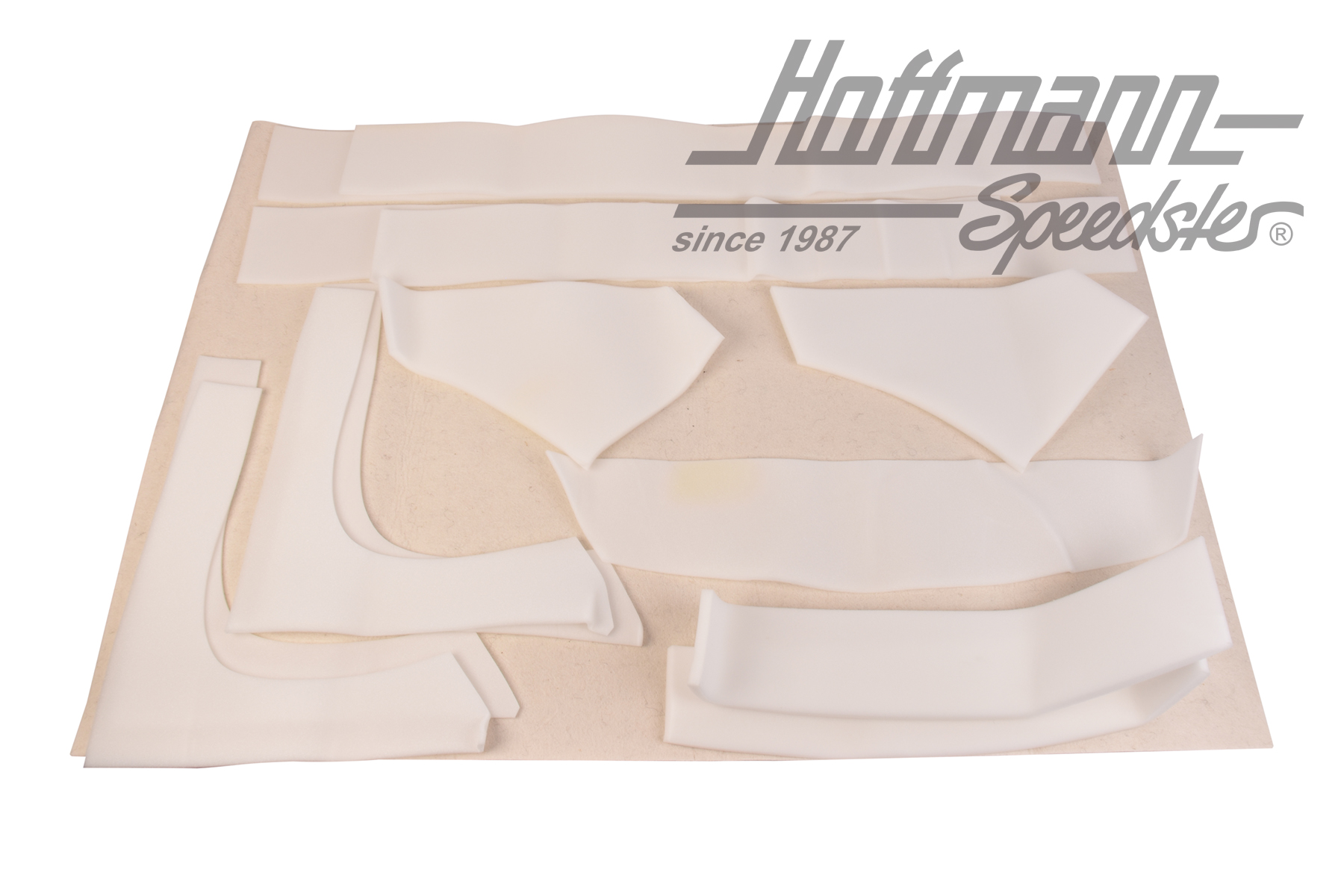 Padding material for headliners                                                                     