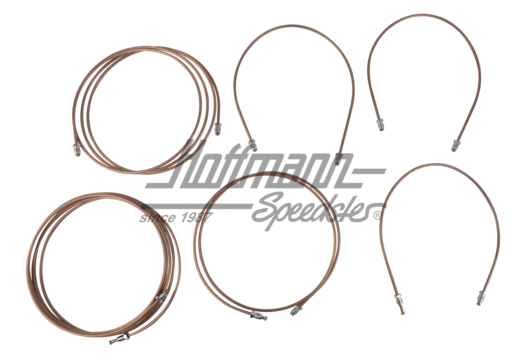 Brake line kit, Golf 2, drum brake | 191 698 600 | 206-2610