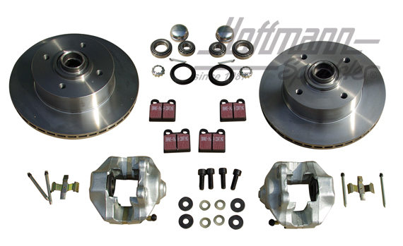 Inner ventilated brake kit "Special", 4-holes/100 mm | BA KER 2 VA  + 2 Trommeln | 020-3904