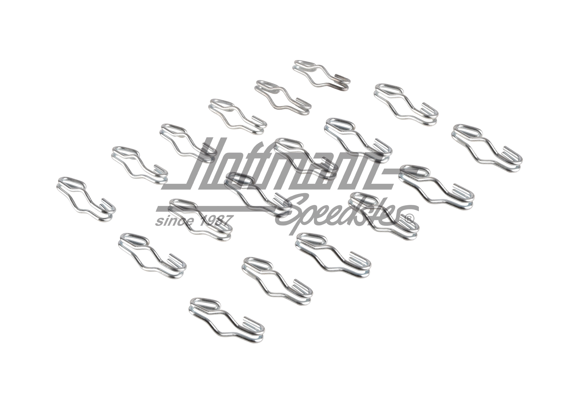 Clamp set, backrest, single (18 pieces)                                                             