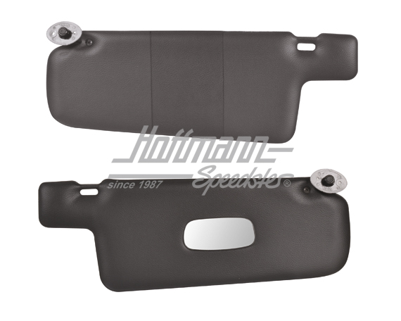 Sun visors, Golf 1, black/cream                                                                     