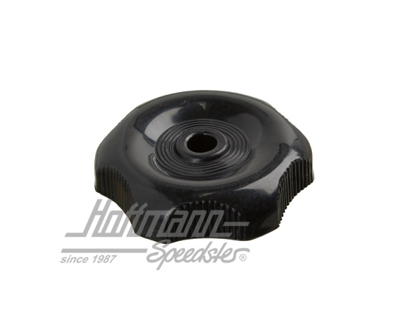 Adjustment wheel, louvered windows, black | 231 845 901 | 097-0100-10