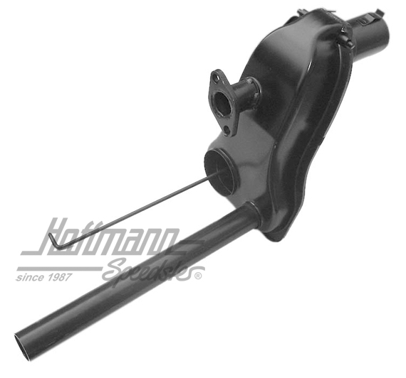 Heat exchanger, 22KW/30HP, right | 111 255 102 C | 020-0142