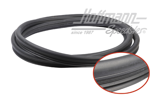 Front window seal, Type 3, with groove | 311 845 121 A | 069-8010
