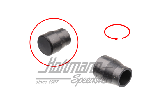 Grommet, tank flap cable/heater cable | 914 504 319 00 | 510-6590-30