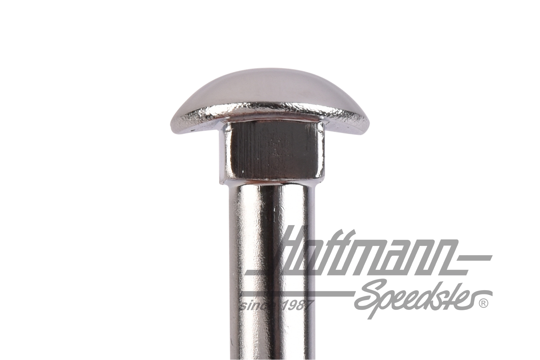 Ornamental bumper bolt, chromed, M8x55                                                              