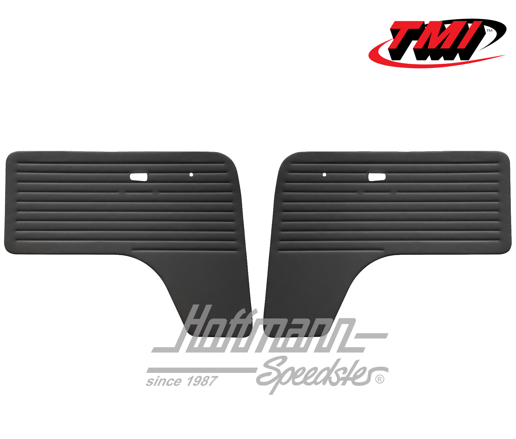 Door panels, front, Bus, 8.67-79, black | 10-2102-11 | 098-0520-01