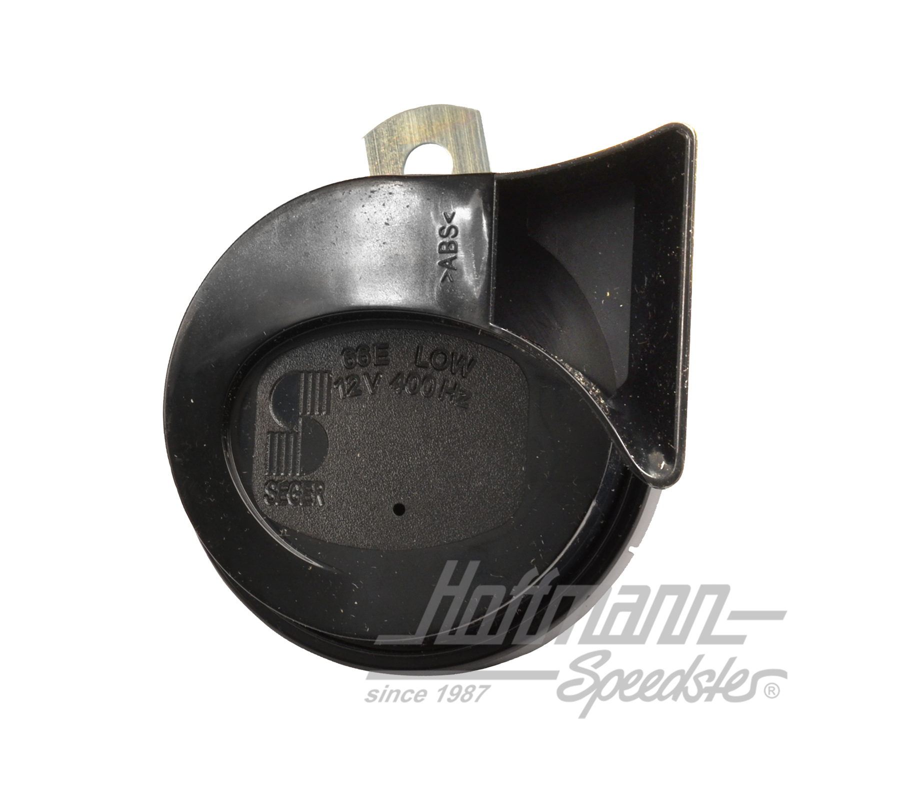 Electric fanfare horn, black, low-frequency 400HZ | 66EK 1202K | 200-8017