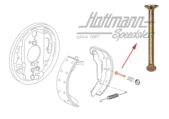 Pin, 39mm, Bus T2/T3, 8.70- | 251 609 279 | 090-3195