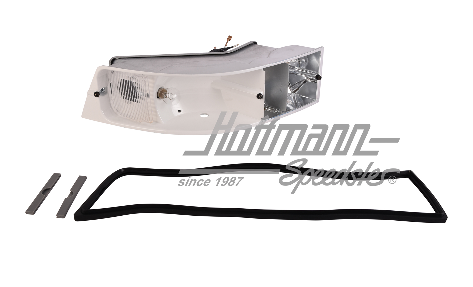 Tail-light housing, Porsche 911, 69-89, left | 911 631 939 00 | 580-2630-11