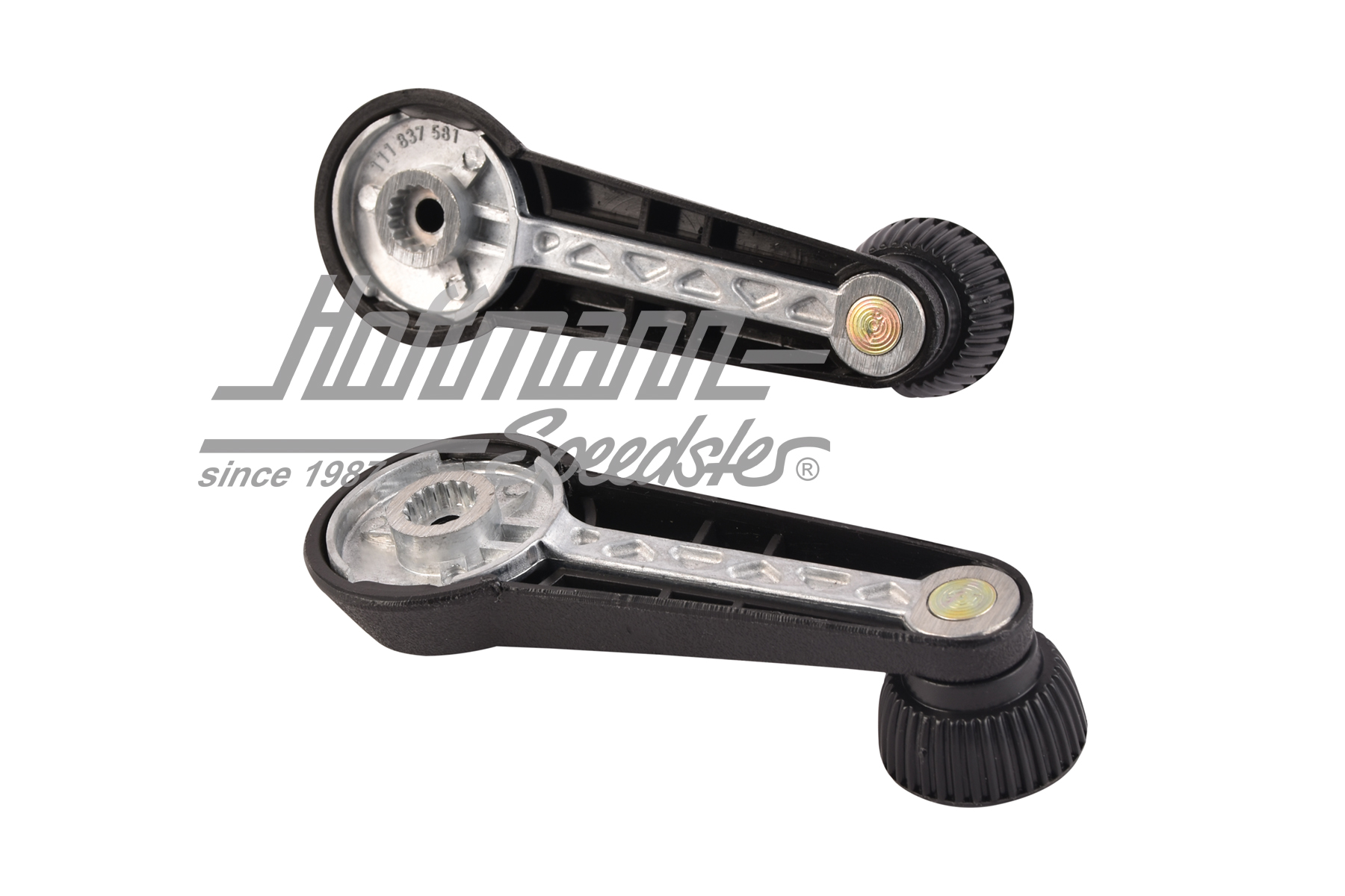 Window winder, standard, black                                                                      