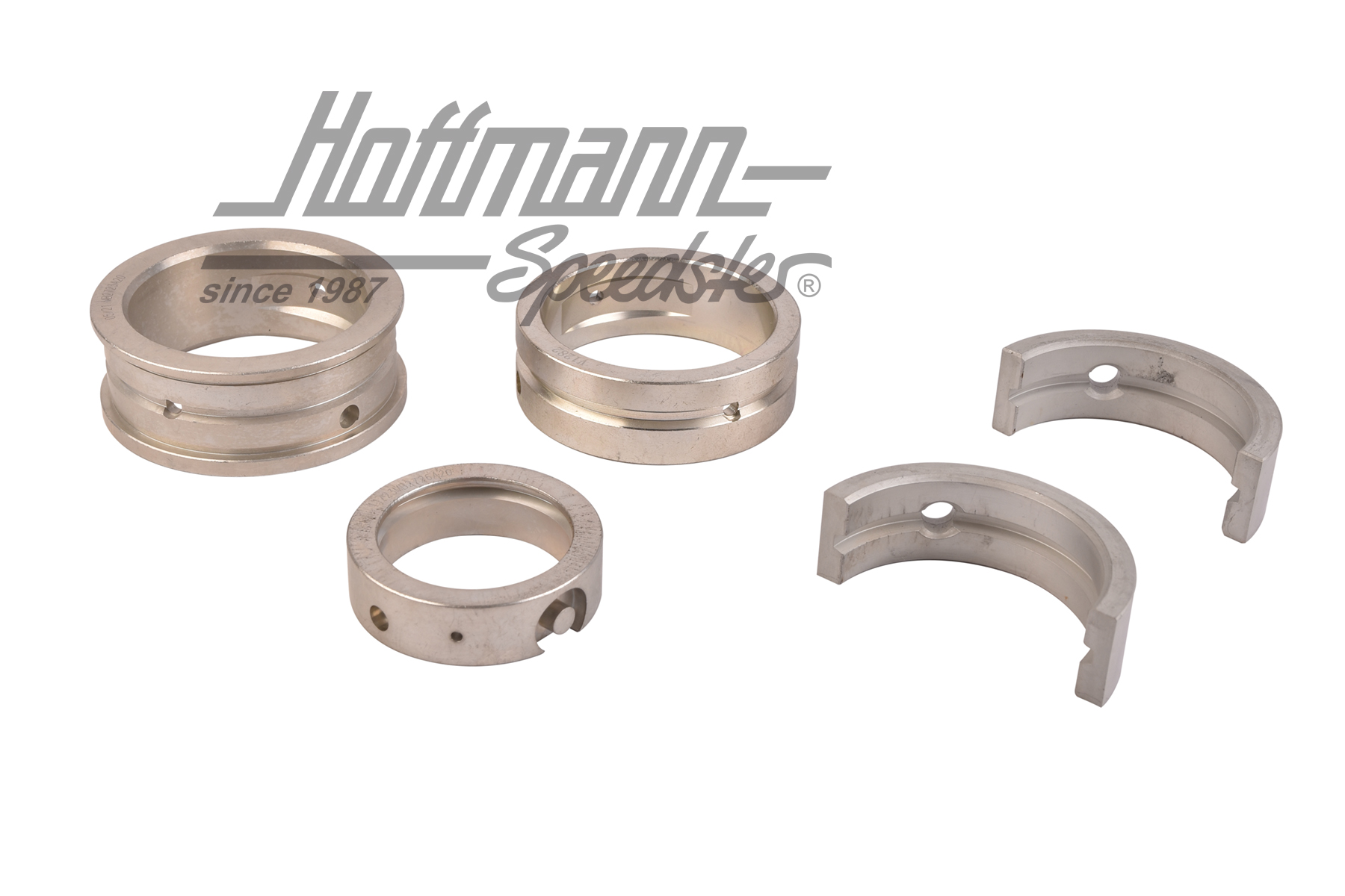 Main bearing set, 2.00/0.50/thrust 20mm, steel | 111 198 495 OS/80 | 010-0153-84