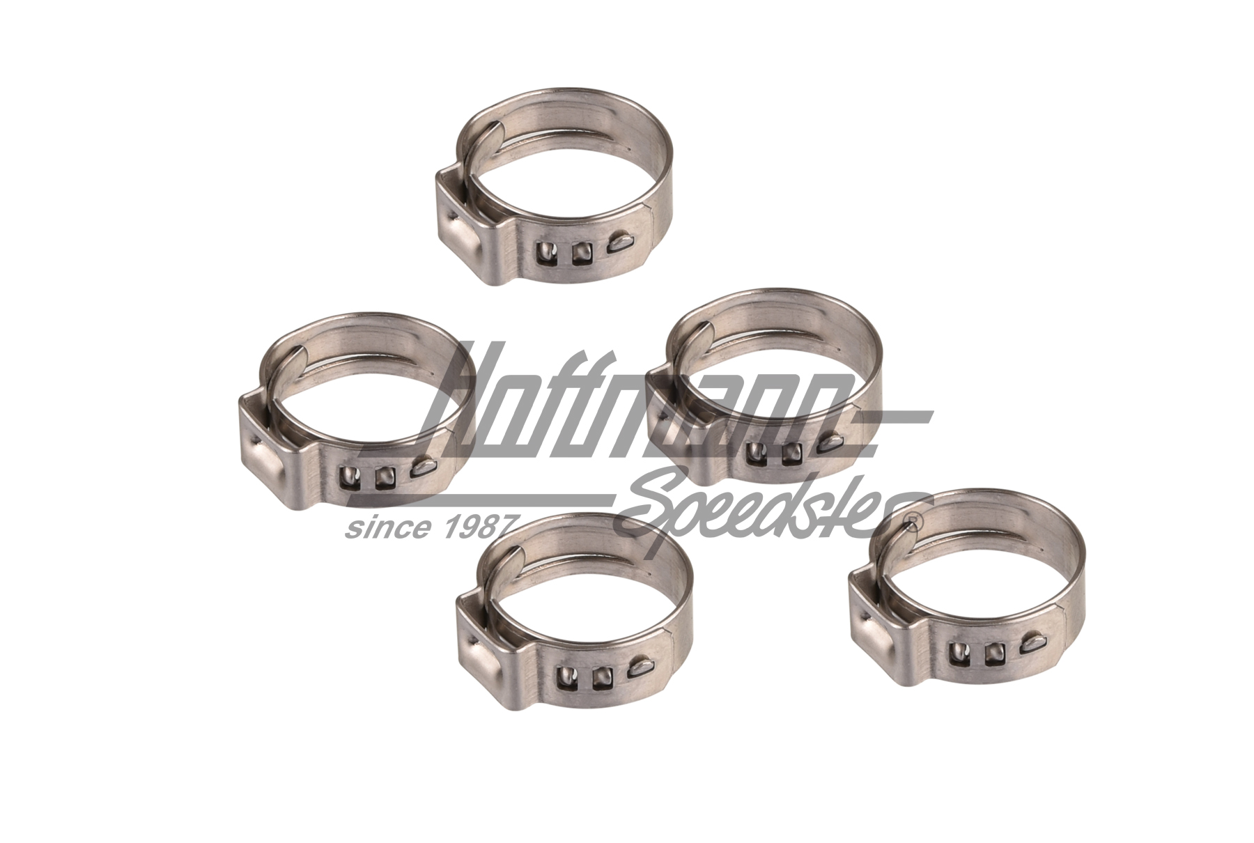 Single-ear clamps, adjustable, 14.3-16.8mm | --- --- --- | 020-0505-26