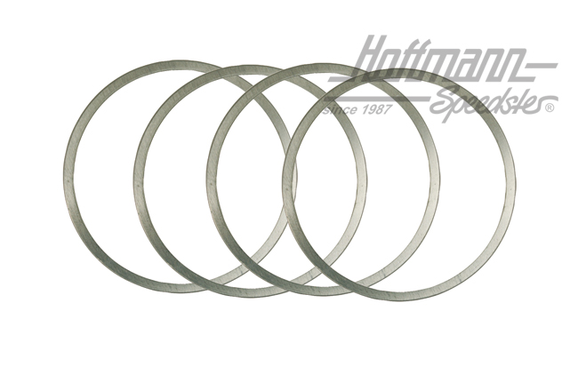 Cylinder shims, 85.5/87/88mm, 0.25mm | --- --- --- | 010-0530