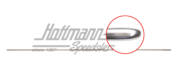 Moulding, 10mm, left/right, high-gloss anodized | 113 853 555 D geglänzt | 020-2100-20