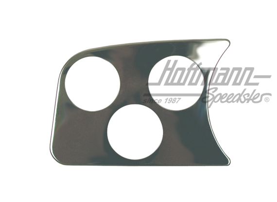 Trim grill, left, 3x52, chromed | --- --- --- | 010-2801-07