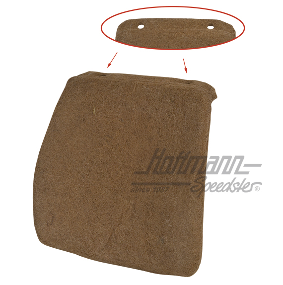 Backrest padding, front, OE-Style, 74-79, left/right | 211 881 775 G | 098-0594-18