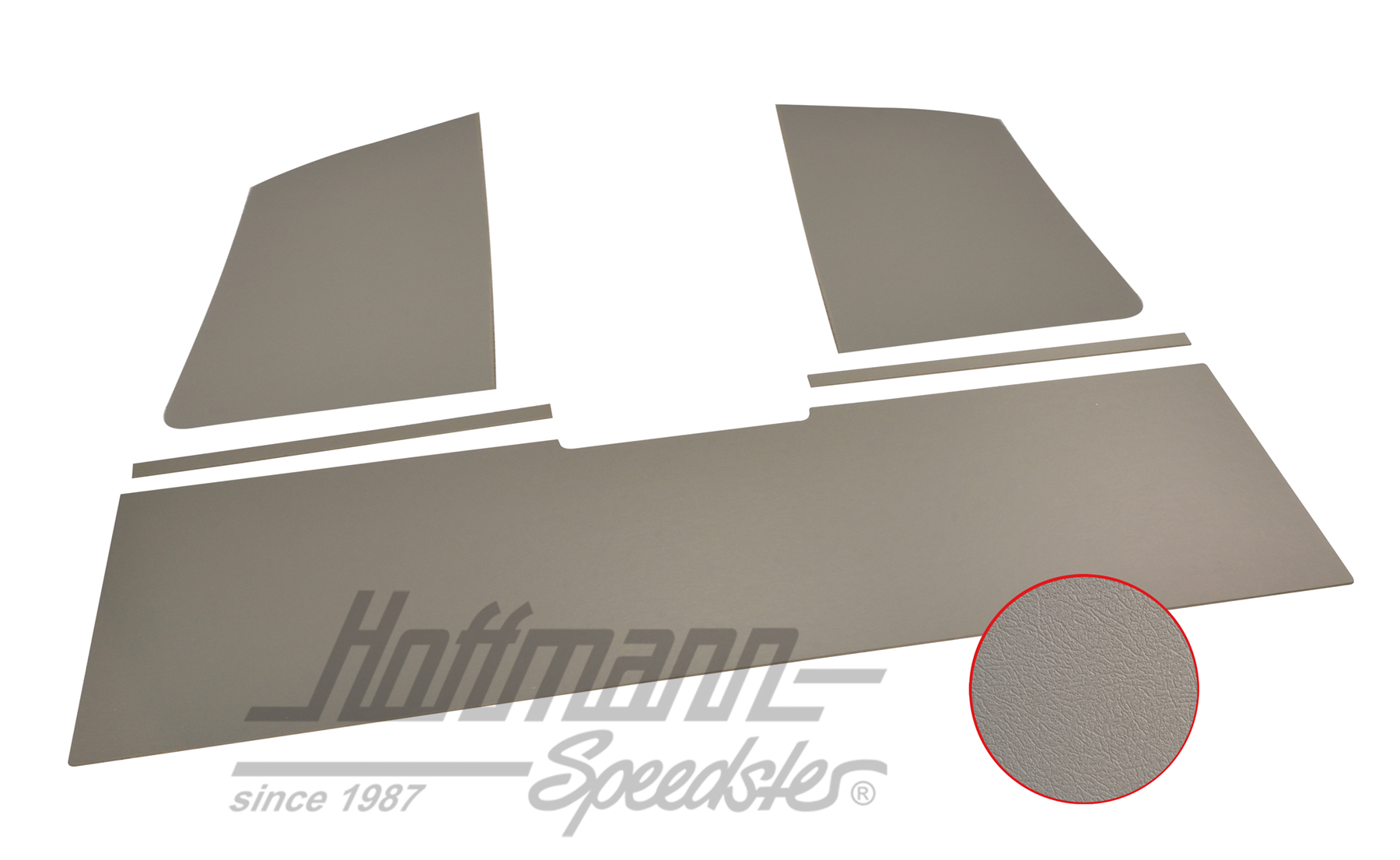 Roof cover, Bus T1 Pick-up, grey | 261 867 515 | 098-0046-20