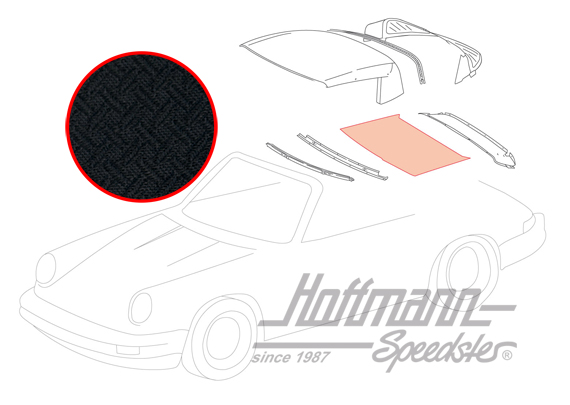 Headliner, .83-.94, black                                                                           