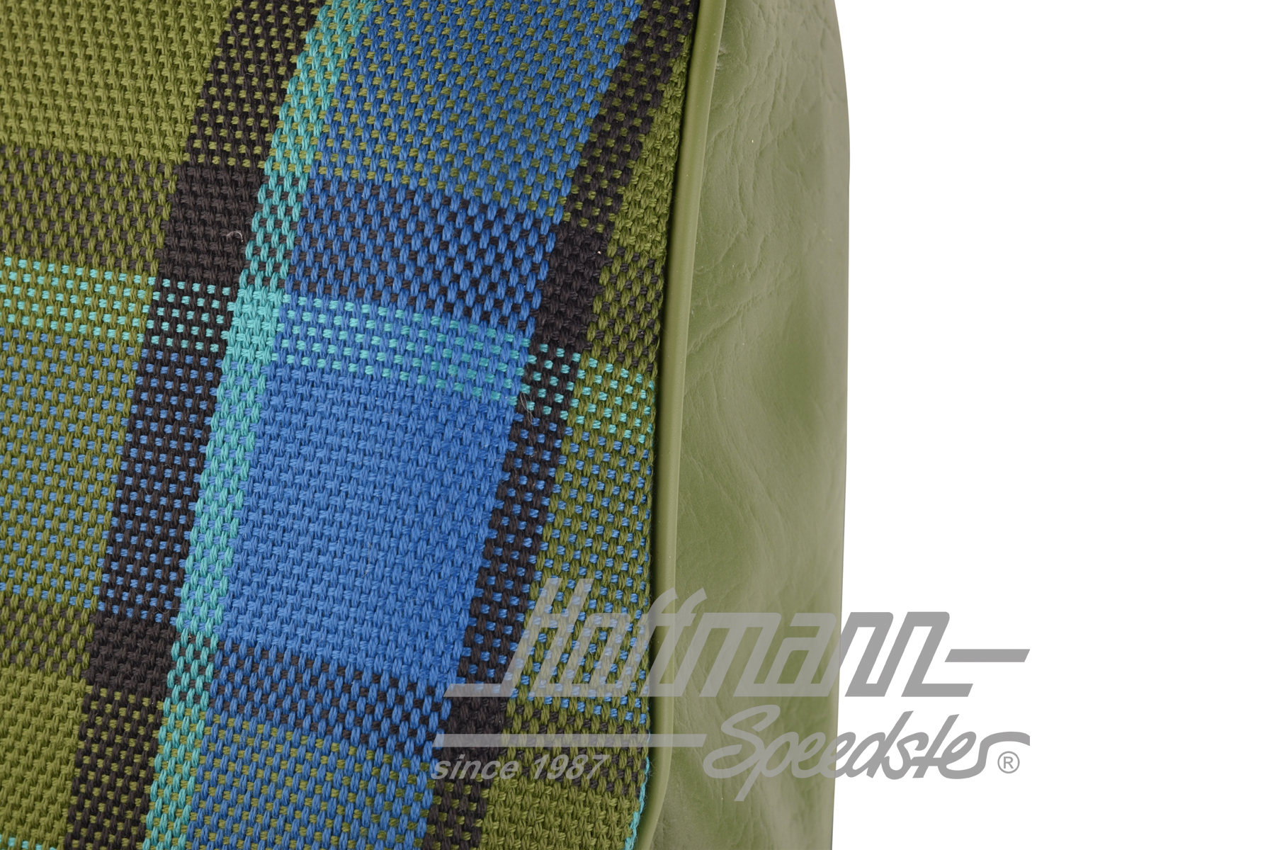 Seat cover, Westfalia, blue/green, 68-74                                                            