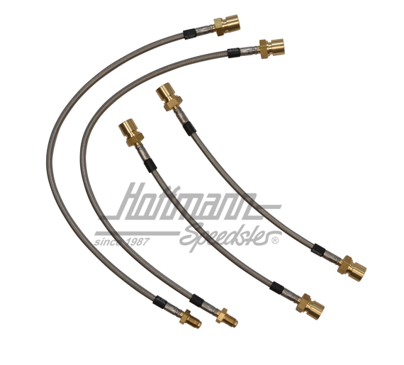Brake hose set "Stahlflex", -7.65 | ------------ | 020-3925-10