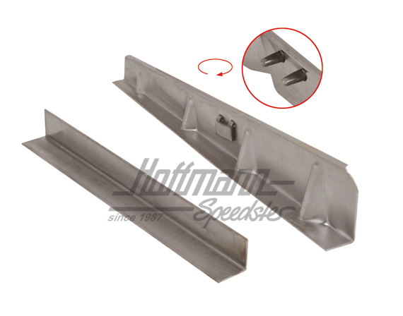 Seal rail, outer, 55-68, left | 141 701 481 | 068-0000-31