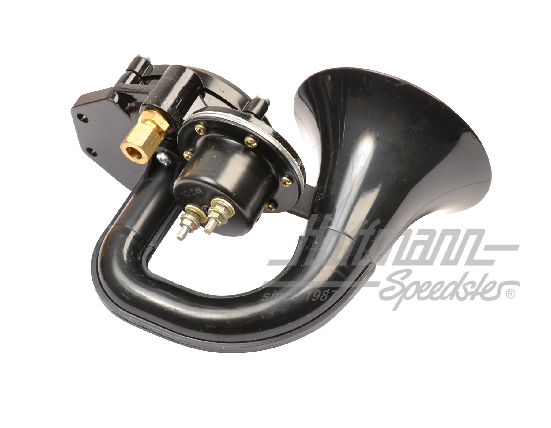 Fanfare horn, for air compressor, 12/24V                                                            