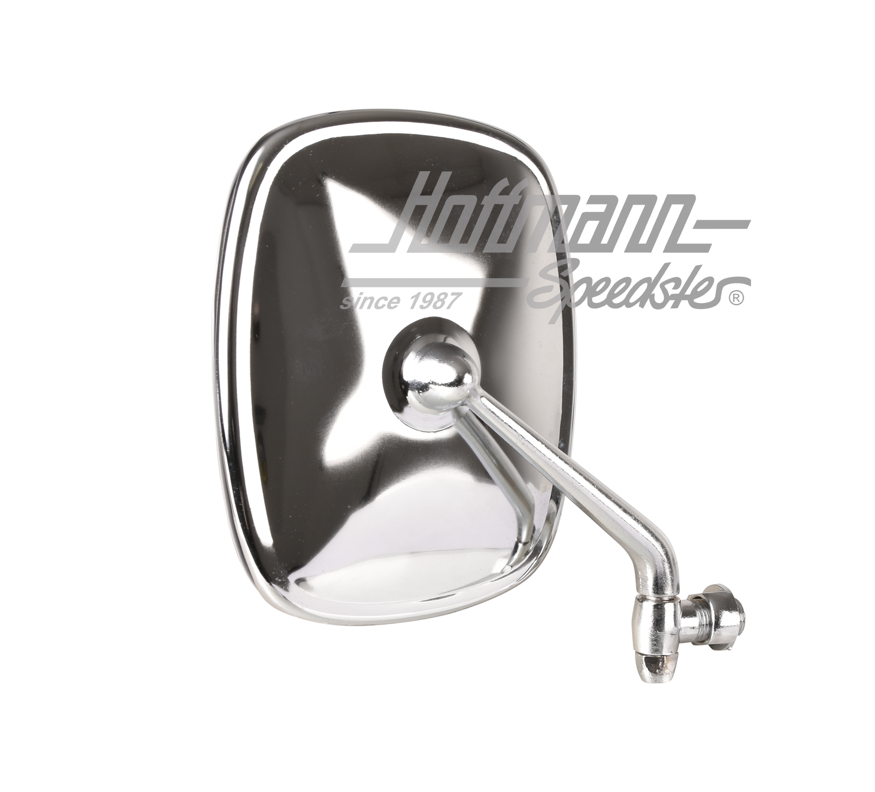 Rear-view mirror, Bus T2, 67-79, chromed, grey, right                                               