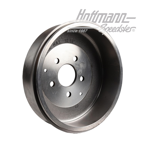 Brake drum, rear, 16", Bus T3 Syncro                                                                