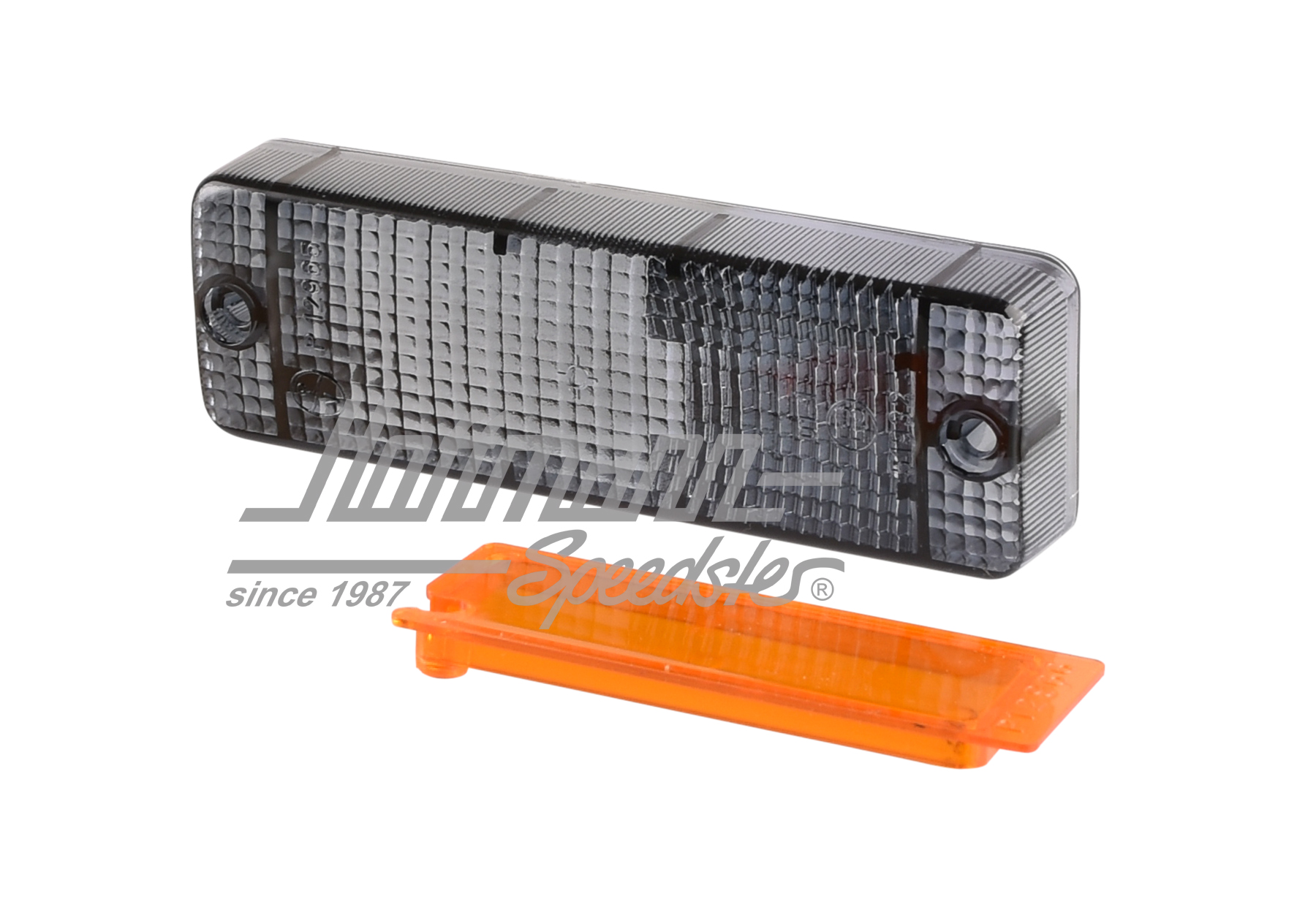 Turn-indicator lens, Golf 1 Convertible, 88-93, black                                               