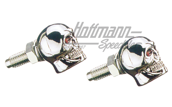 License-plate mounting, Skull |  | 200-7511