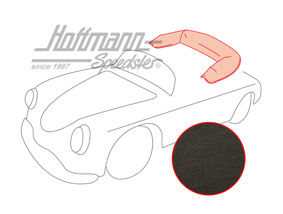 Dust cover, 58-65, Sonnenland, black |  | 510-8630-10