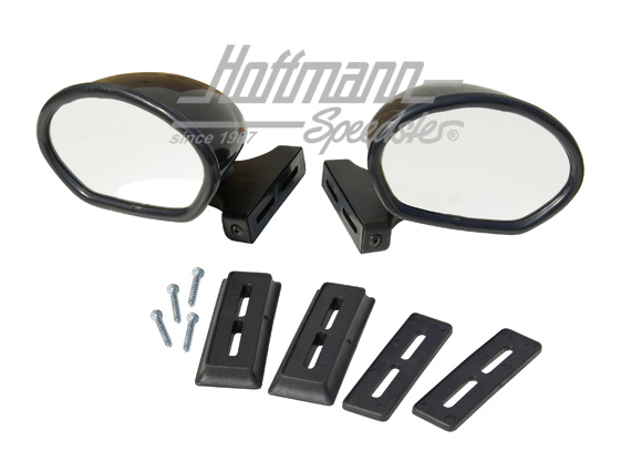 Sports mirror "California", black | KT-1256 BK | 045-9227