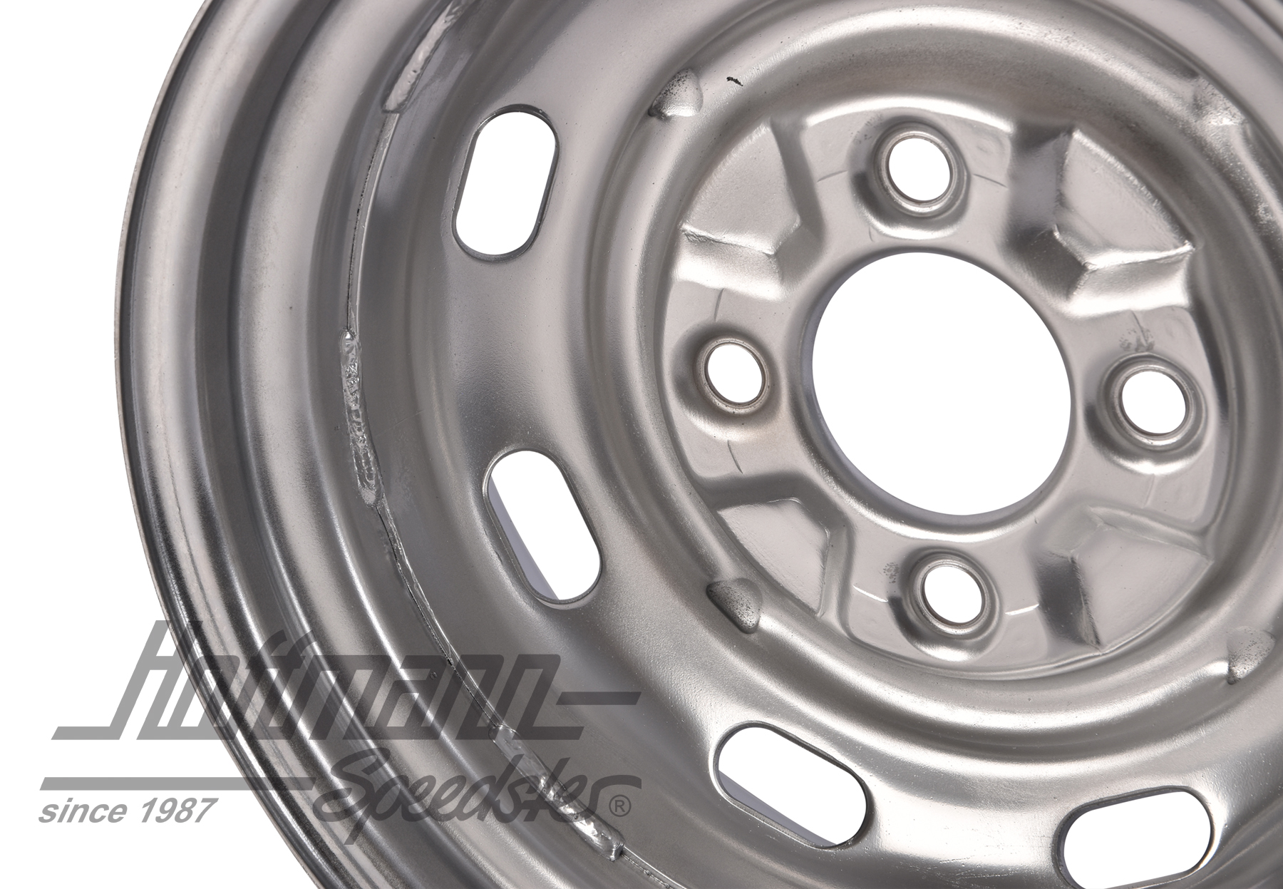 Steel wheel, chromed, 5.5x15, ET/offset 25                                                          