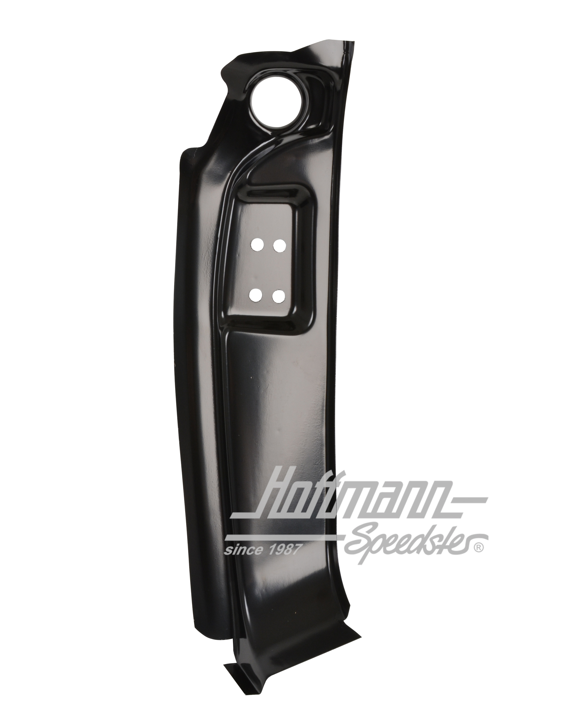 Lock pillar plate, Porsche 914, right | 914 503 904 11 | 600-8020-02