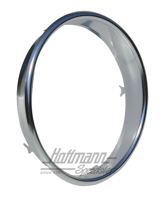 Speedometer trim ring, standard, silver anodized                                                    