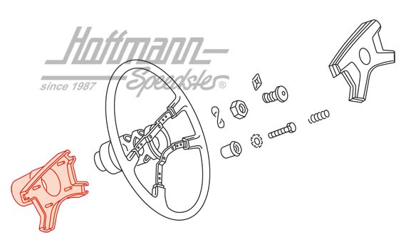 Base, steering wheel covering, 71-86                                                                