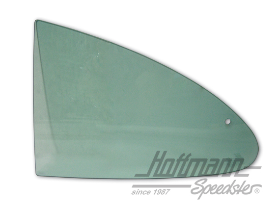 Pop-out-window glass, Coupé, rear, left, green | 143 847 041 A grün | 067-0543-01