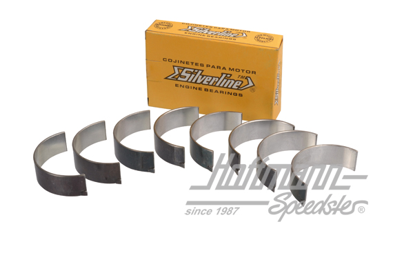 Connecting rod bearing set, 0.75, steel | 113 105 719 | 010-0158-50