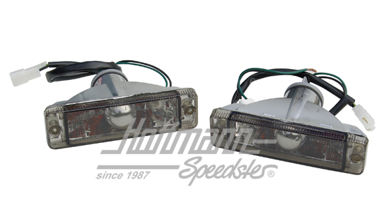 Turn indicator, straight, black/clear | TU 219 536 | 020-4462-60