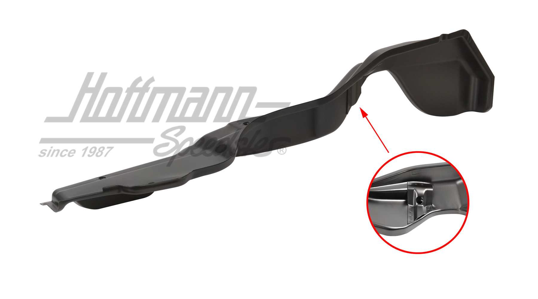 Carrier, fuel tank support, 65-68, left                                                             