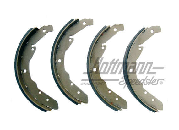 Brake-shoe set, rear, Bus T1/T2, 63-70 | 211 609 537 E | 089-2884