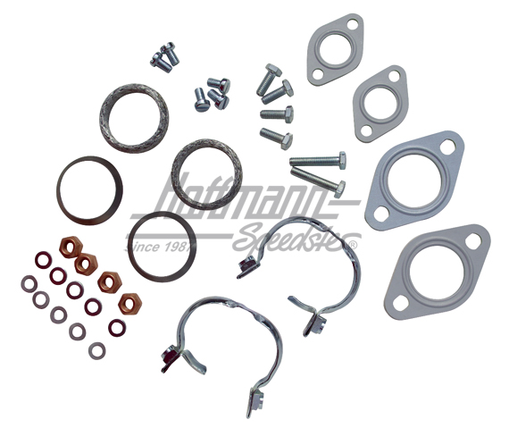 Attachment kit, exhaust, 1.3-1.6, 8.71-7.79 | VW 35203 | 090-2300
