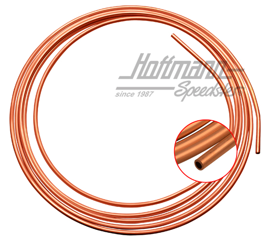 Fuel line, frame tunnel, 6mm | 1400..0406-5 | 010-1269-06