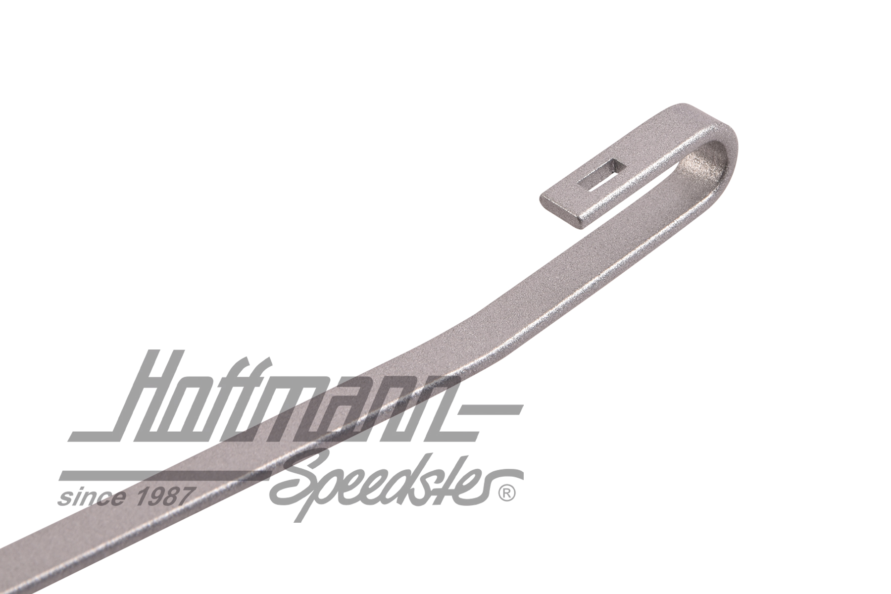 Wiper arm, 8.67-7.69/Economic Beetle, right, silver                                                 