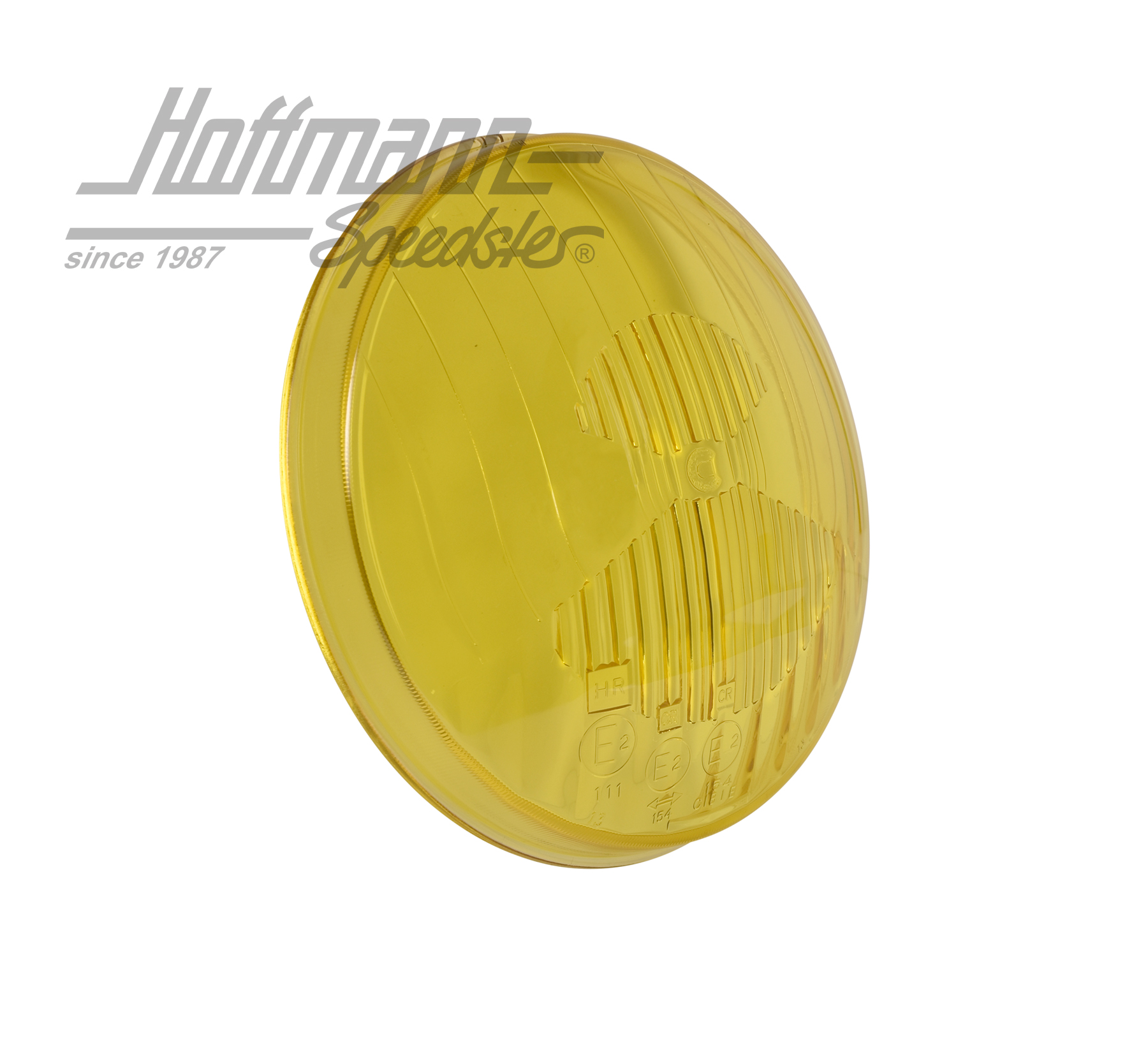 Lens, high-beam headlight
, Cibié, yellow | Cibie 154 gelb | 580-1950-40