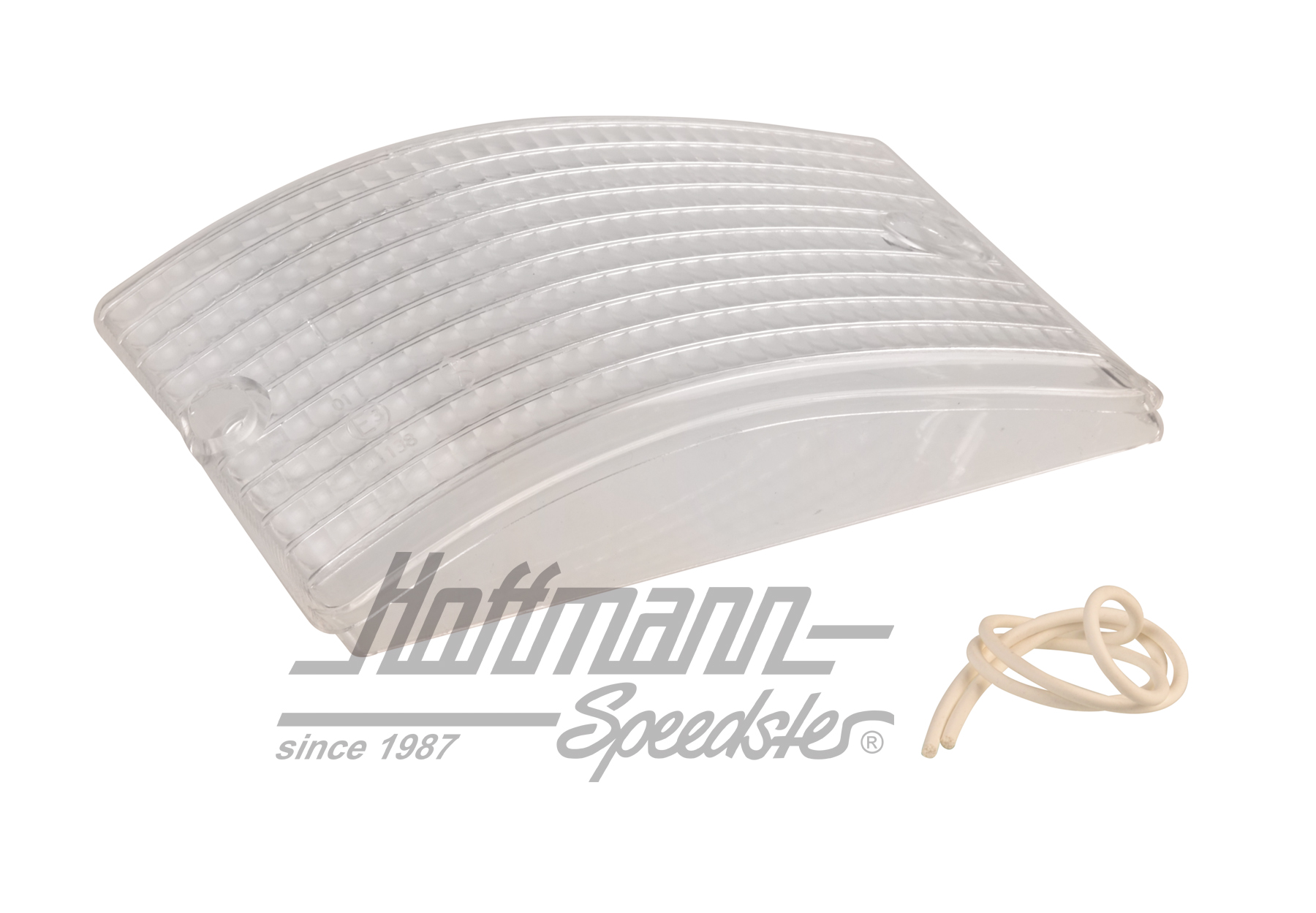 Turn indicator lens, 924/944, white, left                                                           